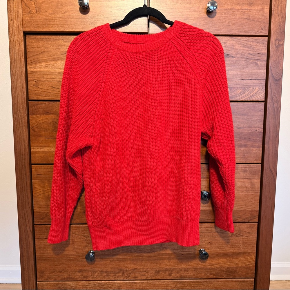 Women's Red Sweater